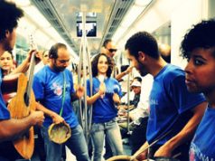 El Metro de Santo Domingo se llena de poesía sc-poesia2