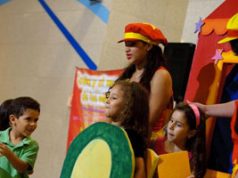 Blue Mall con los niños sc-bluemall