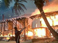 Fuego en Las Terrenas representa pérdida para turismo de Samaná sc-terrenas