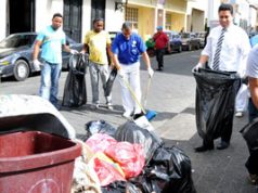 Hodelpa realiza jornada de limpieza en la Zona Colonial sc-limpieza