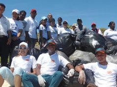 Más de 100 voluntarios realizaron jornada de limpieza del litoral de la isla Catalina