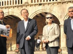 Ban Ki-Moon hizo un recorrido por la ciudad Colonial de Santo Domingo