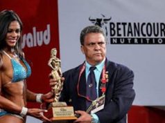 Ana Rita Contreras gana concurso de fisiculturismo en República Dominicana