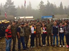 Recaudan y entregan donaciones a instituciones que extinguieron fuego en Valle Nuevo