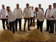 Presidente Danilo Medina inaugura construcción proyecto Puntarena en Baní