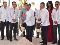 Presidente Medina inicia oficialmente la construcción del hotel Now Onyx en Uvero Alto