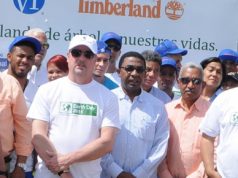 Timberland realiza labores de compromiso social, prevención y protección del medioambiente en Santiago