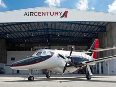Air Century presenta nueva imagen y su nueva aeronave SAAB 340B