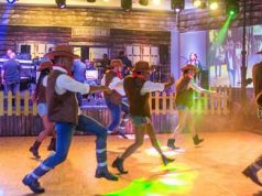 Elite club celebra la navidad al estilo viejo oeste