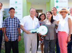 Grupo Puntacana entrega vivienda en Ciudad Caracolí a colaboradora ganadora