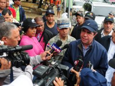 Francisco Javier García realiza recorrido en Puerto Plata tras accidentes naturales