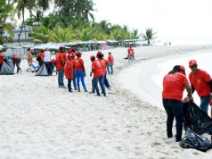 MITUR concluye jornada de limpieza de playa en Semana Santa