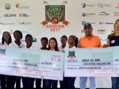 ADOZONA Golf Cup realiza donación a fundación Mir y hogar del niño