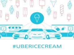 UBER entregó helados BÓN por todo Santo Domingo