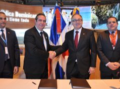 Iberia bautiza aeronave con el nombre de “Santo Domingo” como parte del acuerdo de promoción internacional con RD