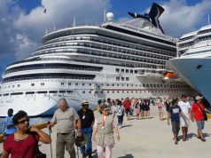 Cerca de 400 mil cruceristas llegan a RD en primeros dos meses de 2019