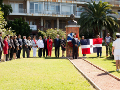 Embajada dominicana en Uruguay festeja fechas patrias