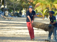 MITUR refuerza limpieza de playas por Semana Santa