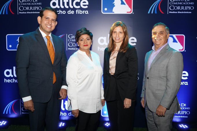 Altice y Grupo de Comunicaciones Corripio ofrecen detalles sobre comercialización de los juegos de la MLB