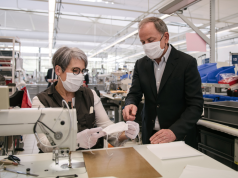 Louis Vuitton readapta sus talleres para la elaboración de máscaras no quirúrgicas Louis Vuitton readapta sus talleres para la elaboración de máscaras no quirúrgicas