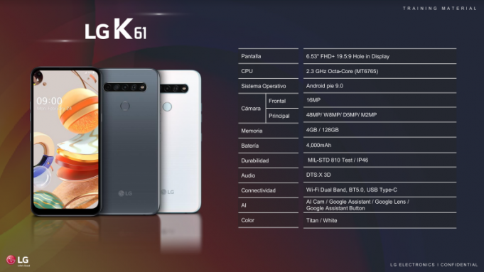 Claro y LG Electronics traen a Dominicana los nuevos celulares serie K