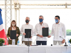 Firman acuerdos para recuperación de playas y costas y manejo del sargazo Firman acuerdos para recuperación de playas y costas y manejo del sargazo