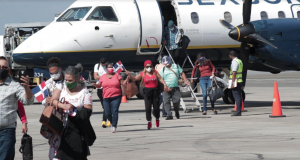 135 vuelos arribaron este fin de semana por los aeropuertos de Santiago y Punta Cana