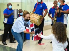 MITUR celebra 177 aniversario Independencia Nacional en el Aeropuerto Internacional del Cibao
