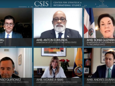 Sonia Guzmán participa en panel en vivo con embajadores regionales Sonia Guzmán participa en panel en vivo con embajadores regionales