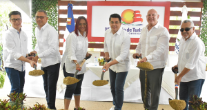 Ministerio de Turismo deja iniciada construcción Previsiones Sanitarias de Las Galeras en Samaná