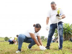 Voluntariado Bancentraliano realiza su decimoquinta jornada de reforestación en la cuenca del río Ozama