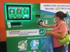 Este fin de semana en Ágora Mall estará operando Recybot, la máquina receptora de material reciclable