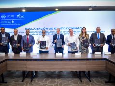 Instituciones suscriben Declaración de Santo Domingo, un compromiso para promover uso de energía límpia en la aviación