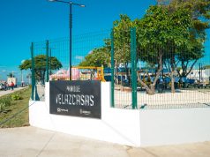 Popular, presidente Abinader y ADN inauguran parque Velazcasas