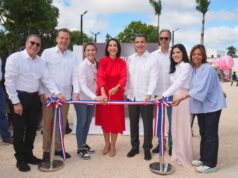 Primera dama, MICM, ADN y Banco Popular inauguran Parque Los Girasoles en el Distrito Nacional