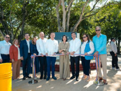 Banco Popular, Primera Dama, MICM y Alcaldía de Santiago inauguran parque Benito Juárez