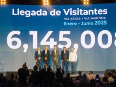 RD supera los 6 millones de visitantes en primer semestre.