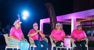 Playa Nueva Romana se viste de rosa en una jornada social y deportiva con propósito