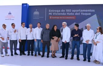 Con aportes fiduciarios de RD$6,000 millones presidente Abinader inaugura proyecto habitacional Hato del Yaque
