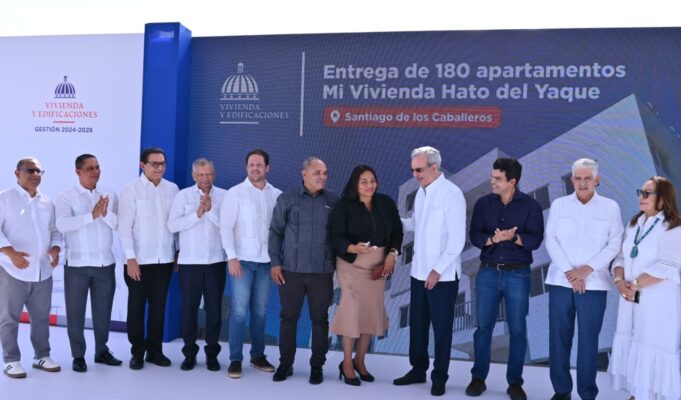 Con aportes fiduciarios de RD$6,000 millones presidente Abinader inaugura proyecto habitacional Hato del Yaque