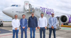 Arajet recibe su aeronave 14 “salto de Jimenoa” y refuerza su compromiso con el turismo sostenible y la economía dominicana